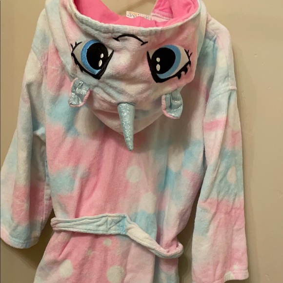 Girls 7/8 unicorn robe - Picture 2 of 4